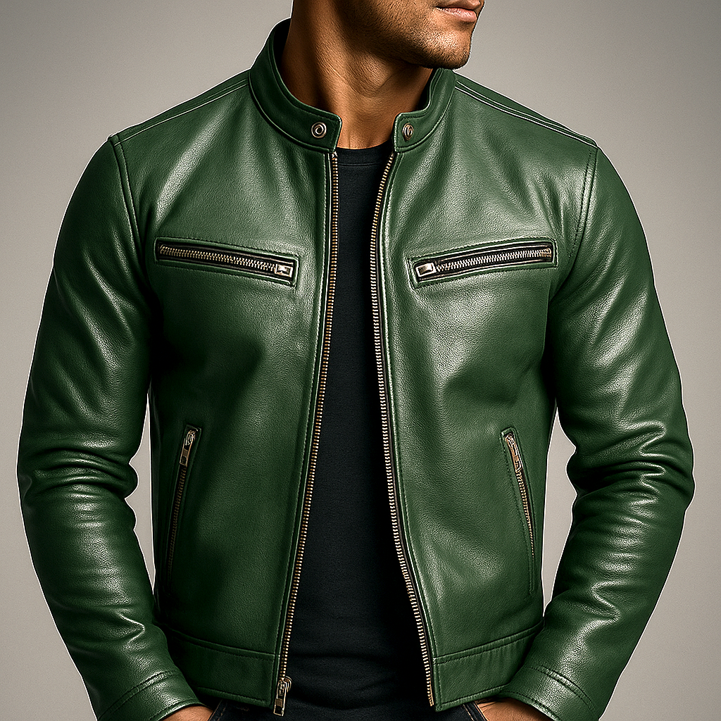 HAWTHORNE VINTAGE LEATHER JACKET