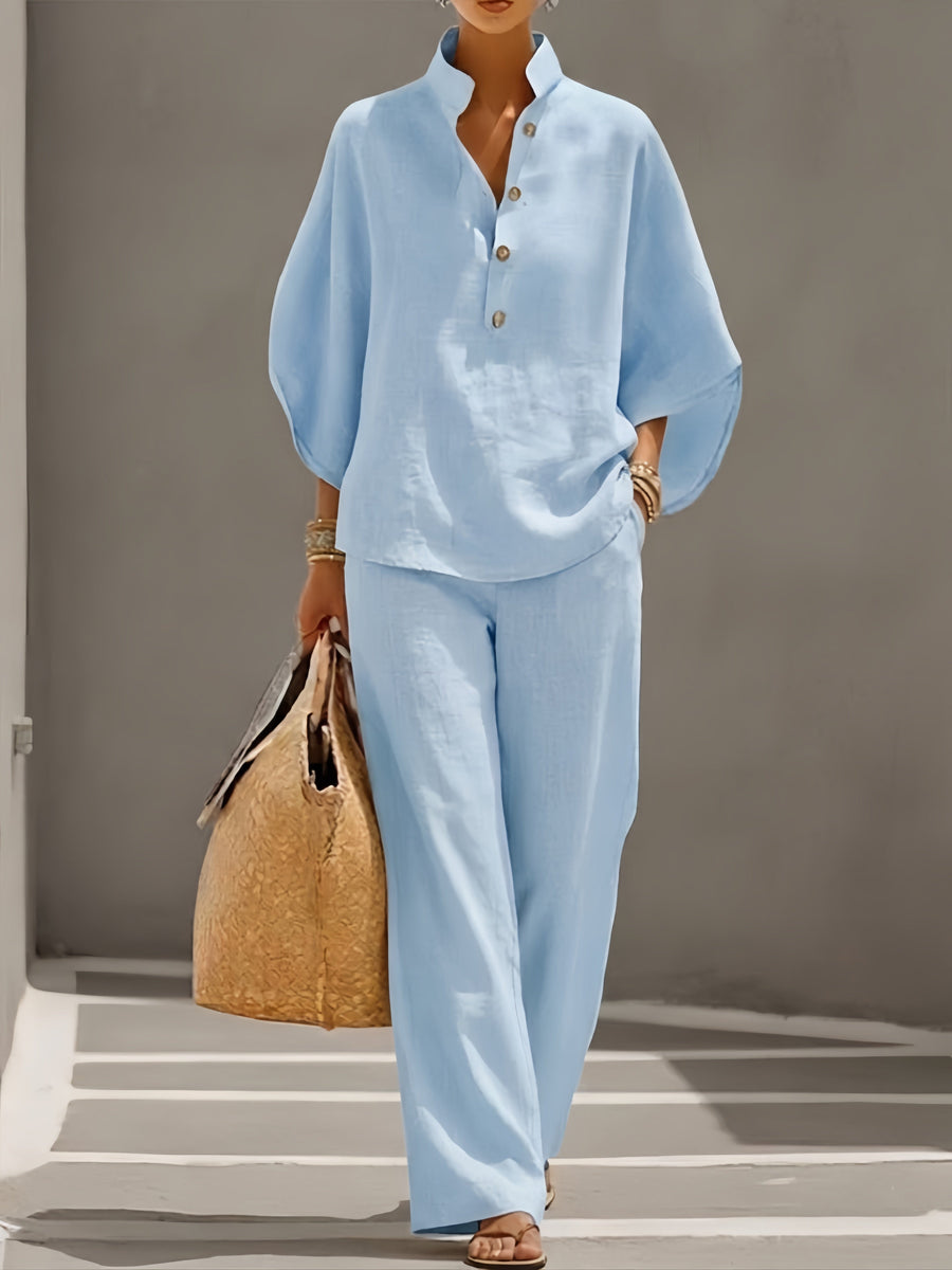 Alessia | 2-Piece Set with Batwing Sleeves