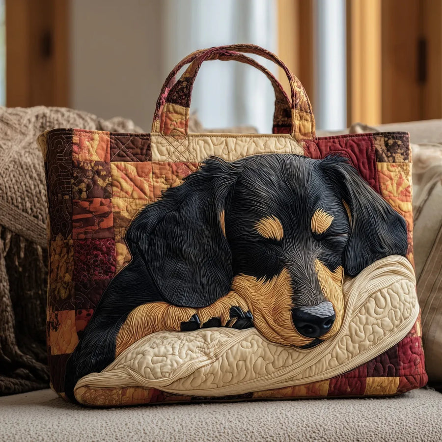 Artisan Tote Bag Dachshund