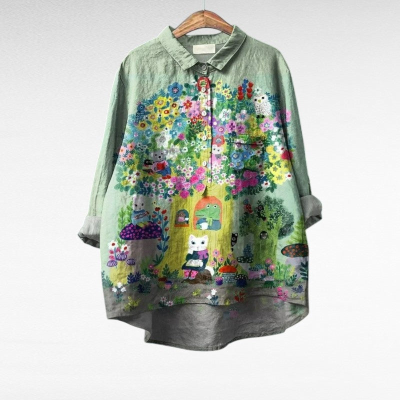 Joyce | Elegant Summer Blouse