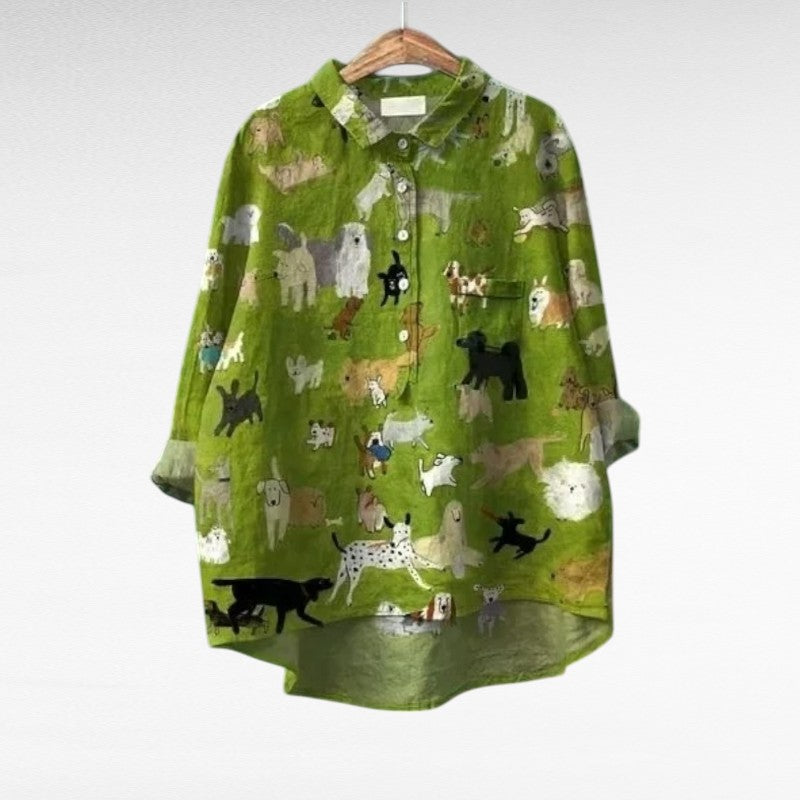 Caroline | Elegant Summer Blouse