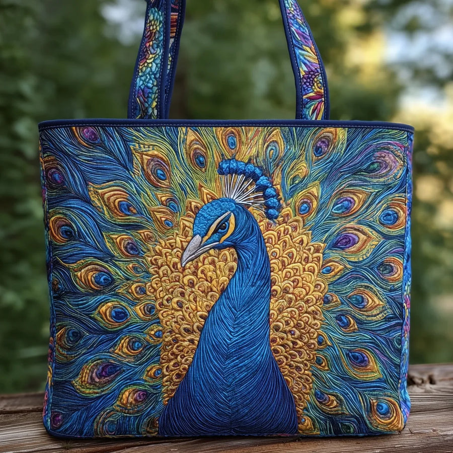 Real Peacock Artisanal Bag