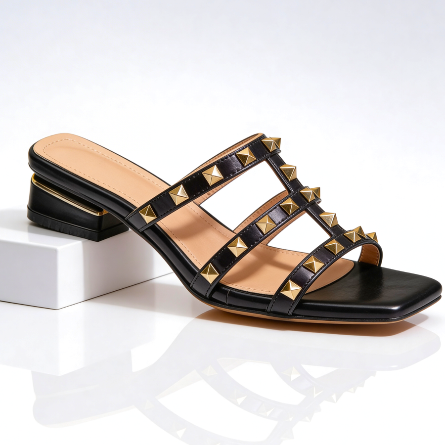 CARTER MODERN STUDDED SANDALS