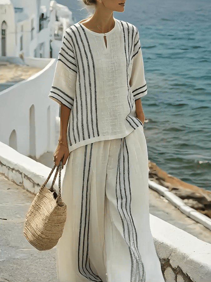 Harper | Contrast Stripe Set