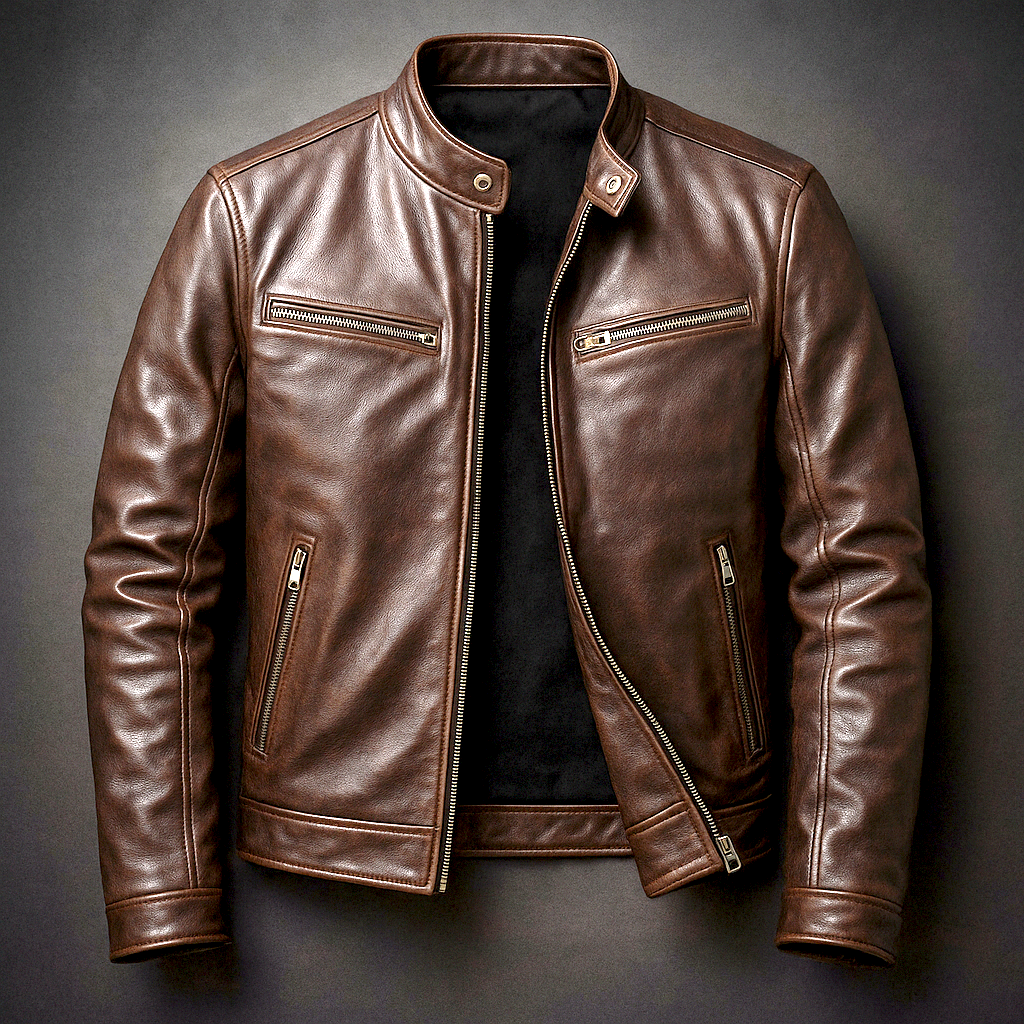 HAWTHORNE VINTAGE LEATHER JACKET