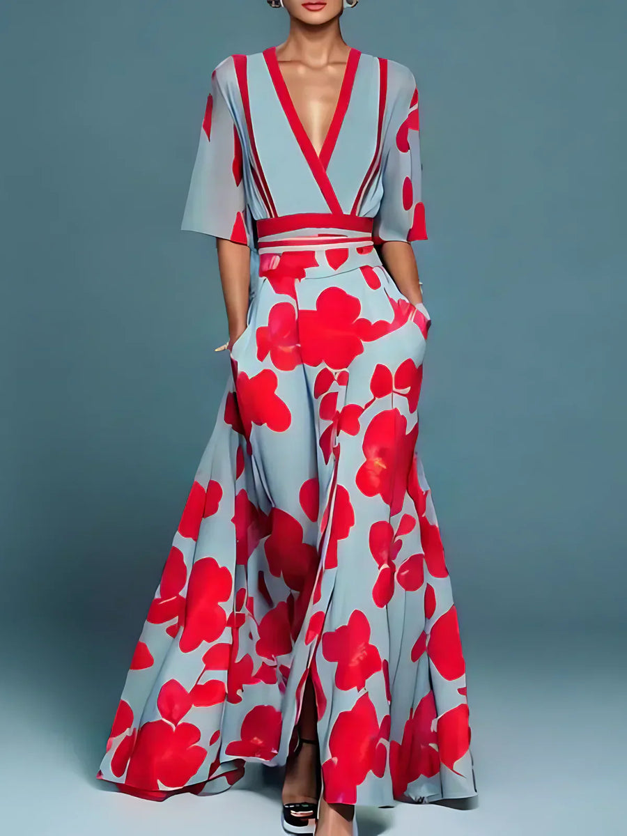 Scarlett | Elegant Floral Dress