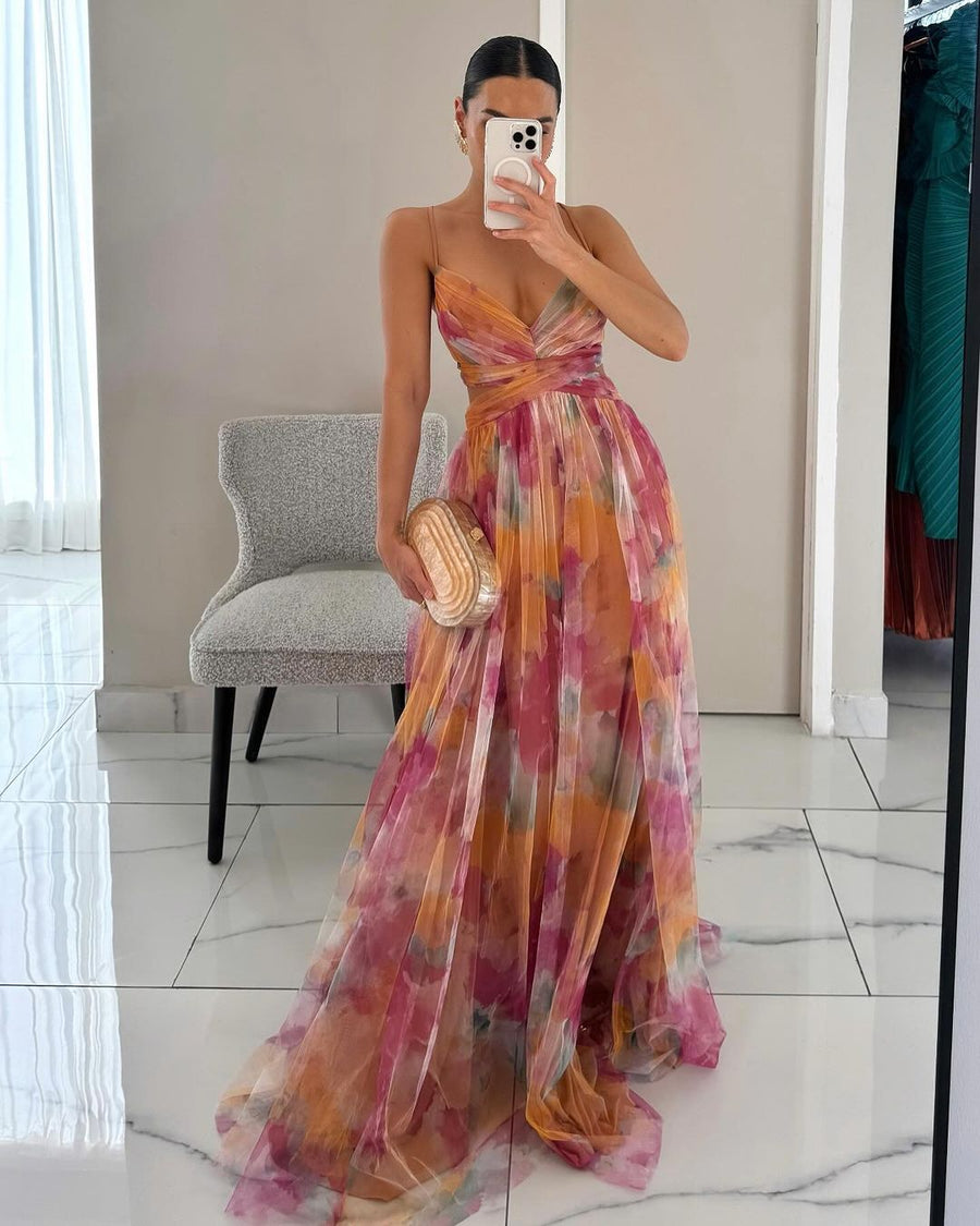 Eliana | Floral Style Long Dress