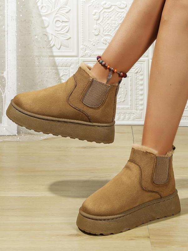 LUCY | Thick Sole Snow Boots