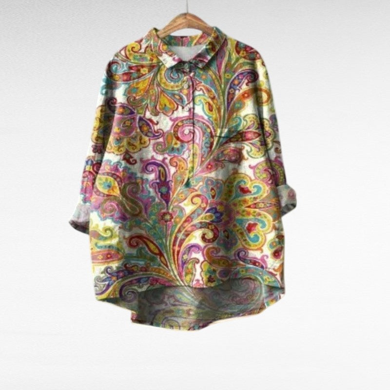 Yolanda | Elegant Summer Blouse