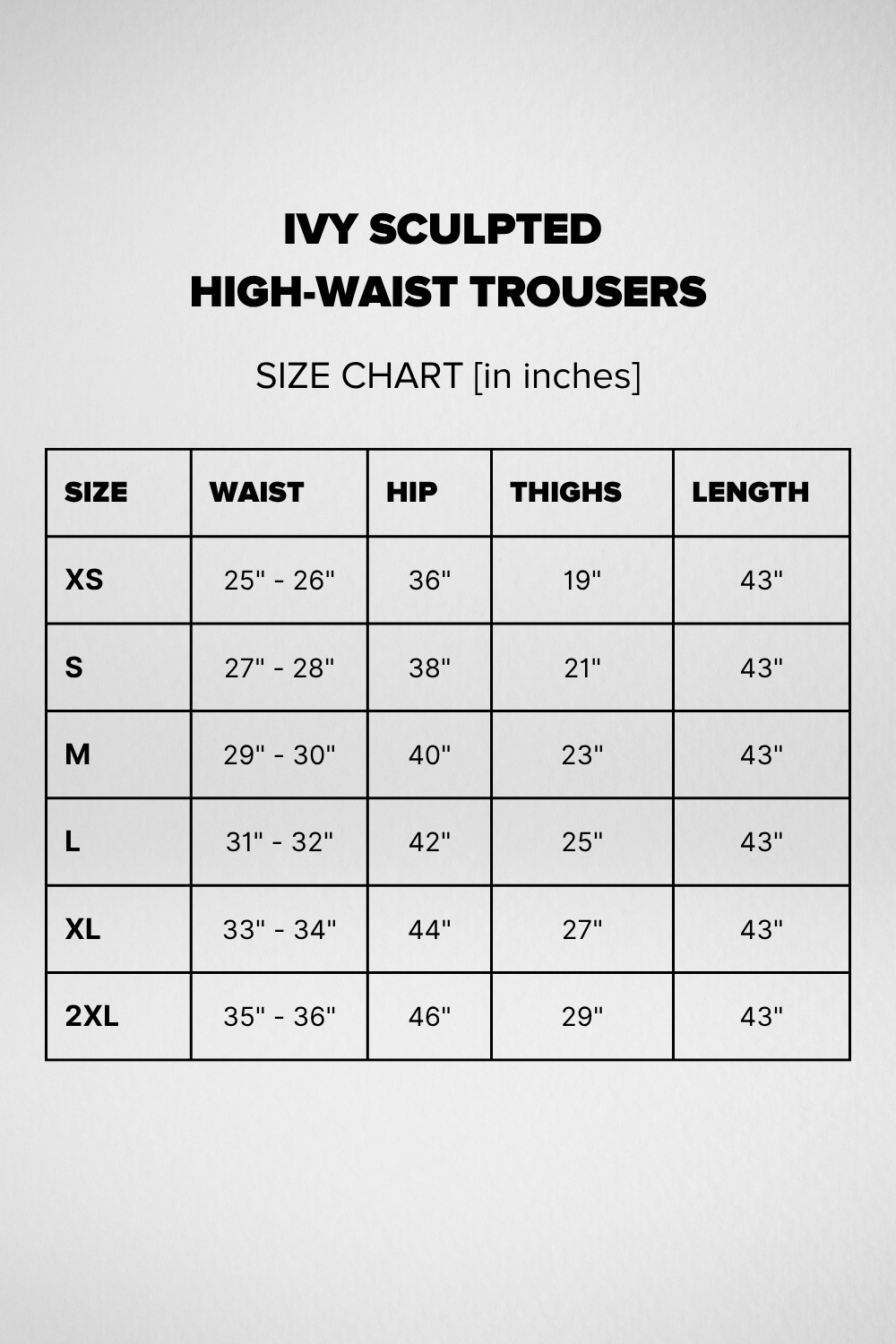 Ivy Sculpted High Waist Bootcut Trousers - Corporate Grey