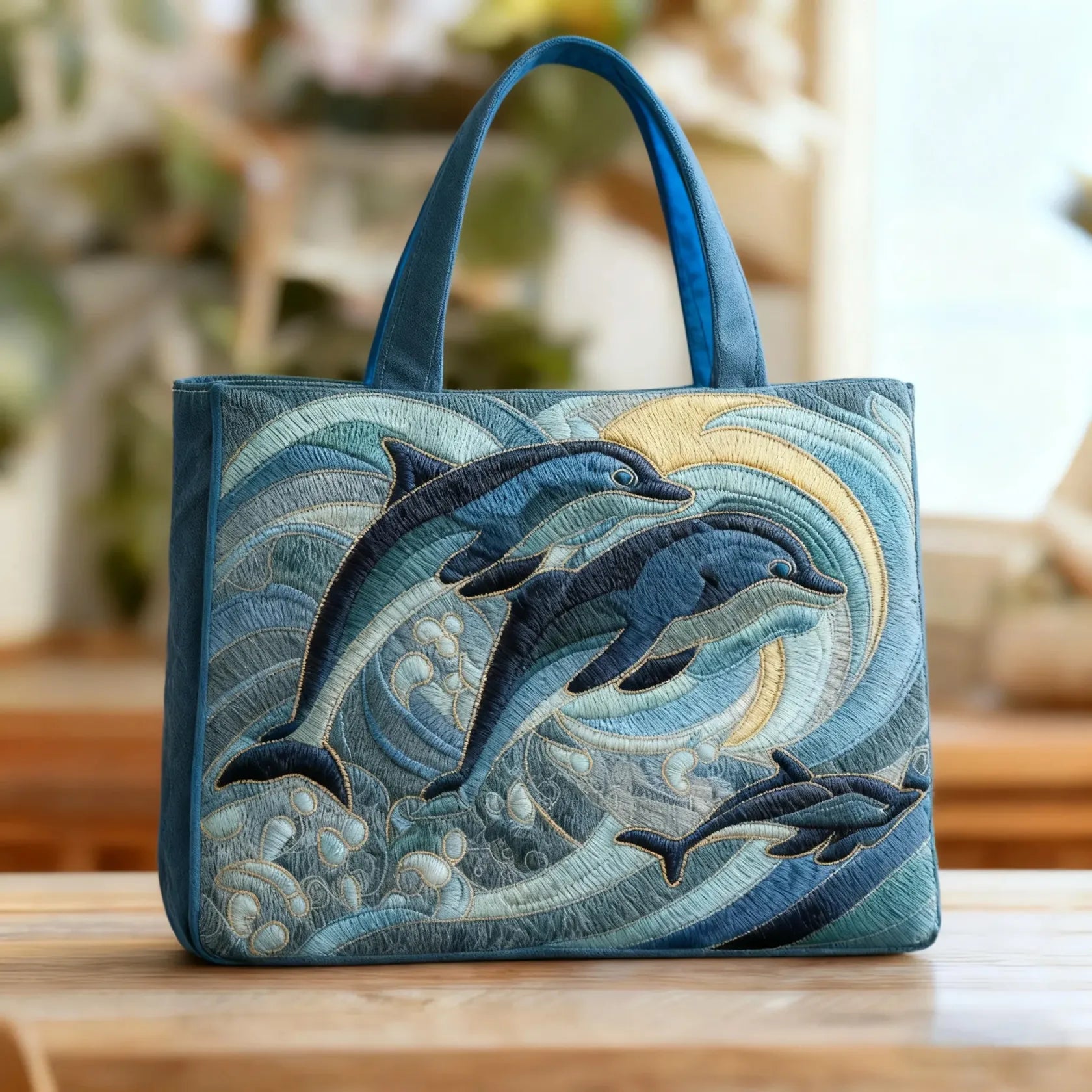 Artisan Dolphin Ocean Bag