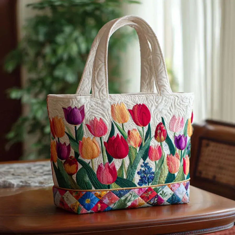 Quilted Tulip Bag