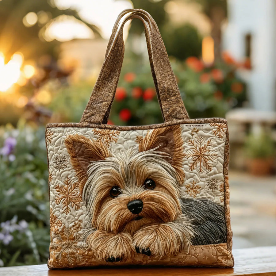 Brilliant Artisanal Yorkie Bag