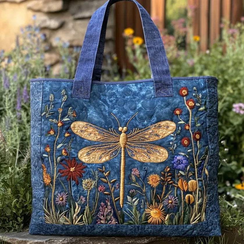 Quilted Dragonfly Bag
