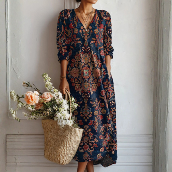 Isla | Elegant Linen Dress