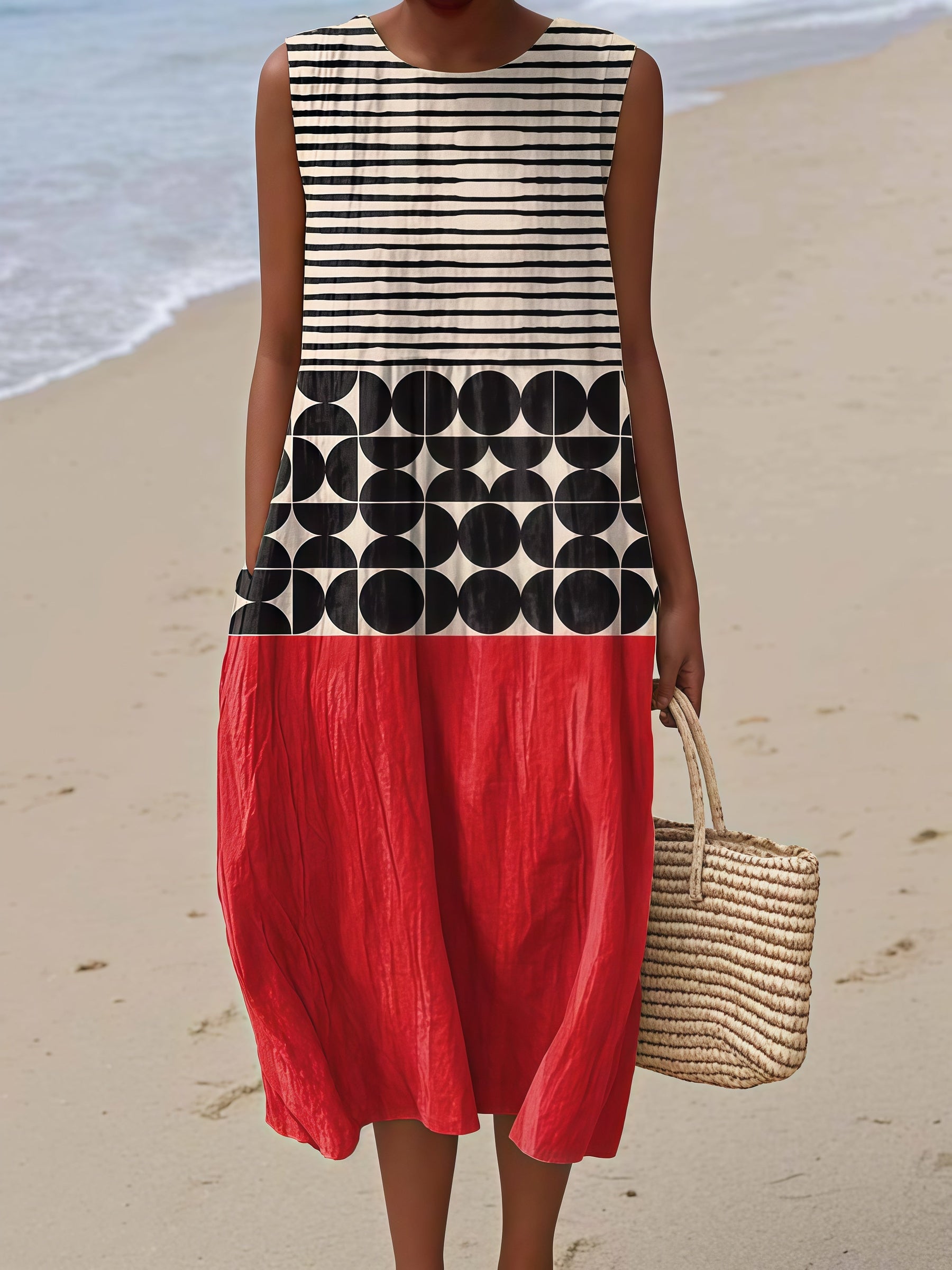 Jane | Lightweight sleeveless summer dress