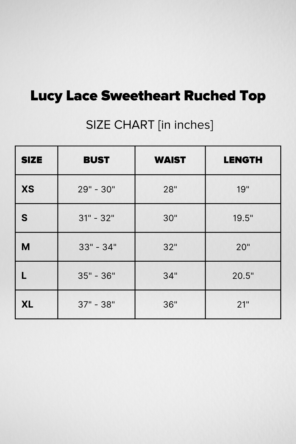 Lucy Lace Sweetheart Ruched Top- White