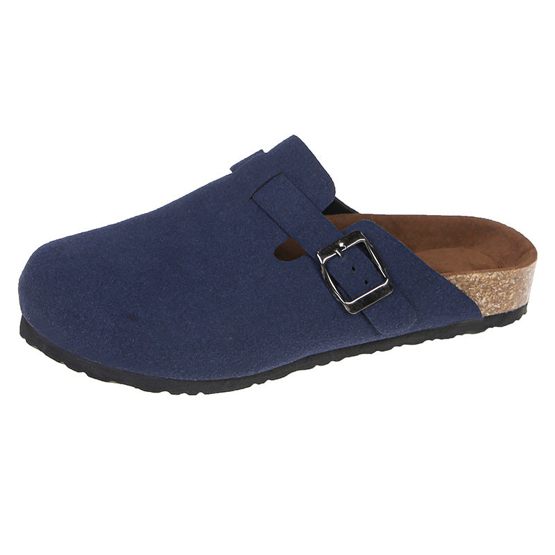 Classic Closed-Toe Footbed Mules