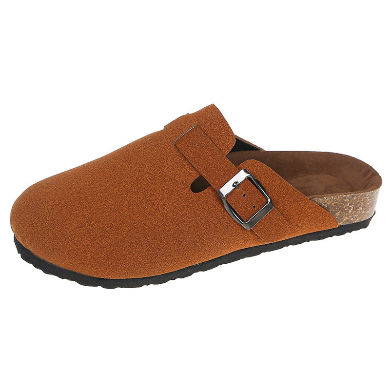 Classic Closed-Toe Footbed Mules