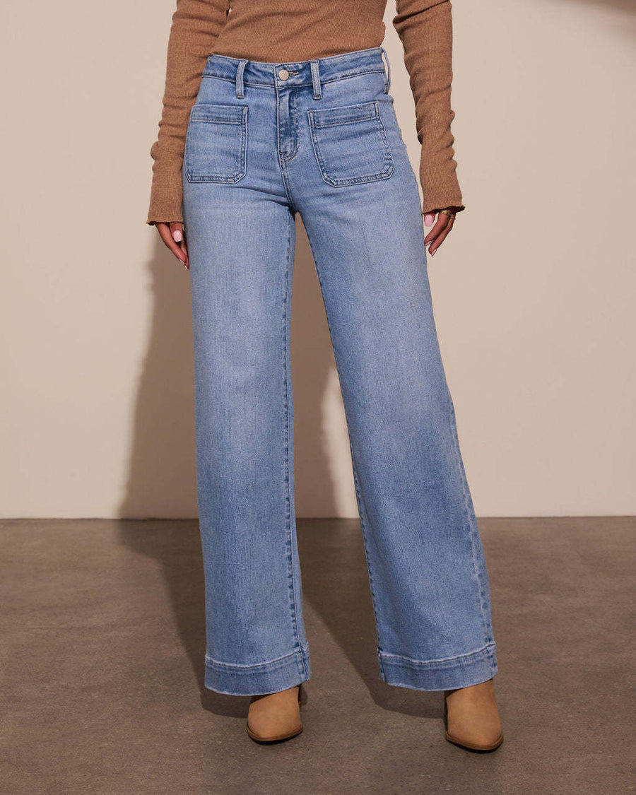 LOVIA | Classic Retro Slim Fit High Waist Jeans