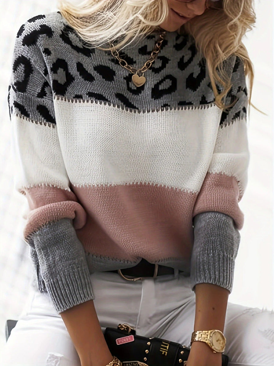 PANTHERA | Leopard Print Sweater