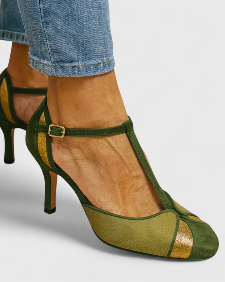 Coralise | Strap Block Heels
