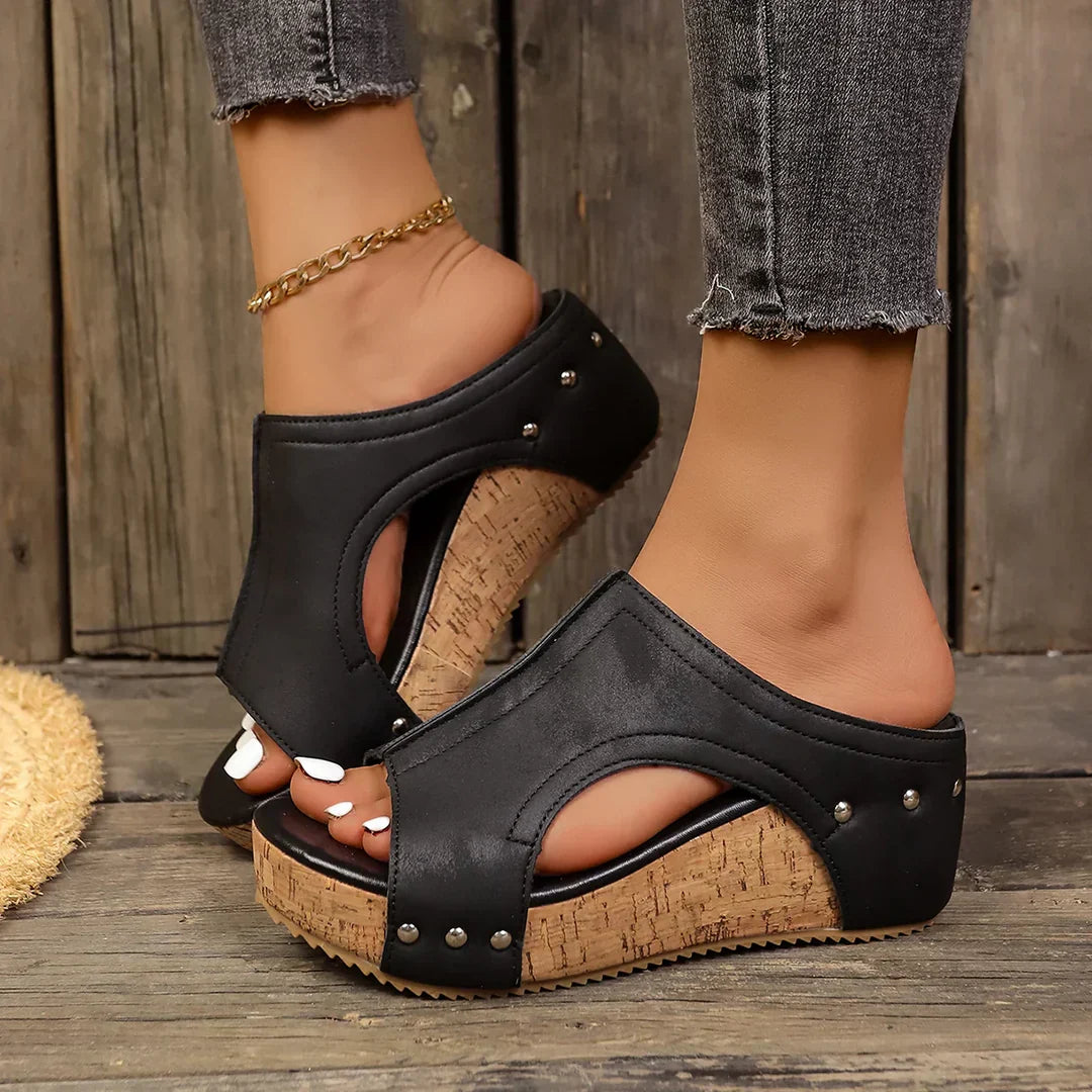 LUMI™ | Elegant Comfort Wedge Sandals