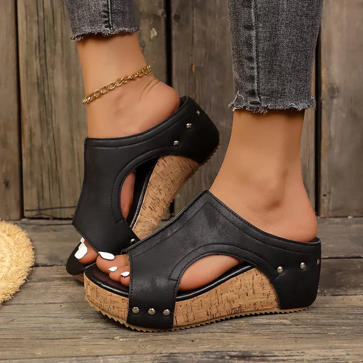 LUMI™ | Elegant Comfort Wedge Sandals