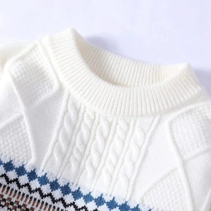 ARVID NORDIC KNIT SWEATER