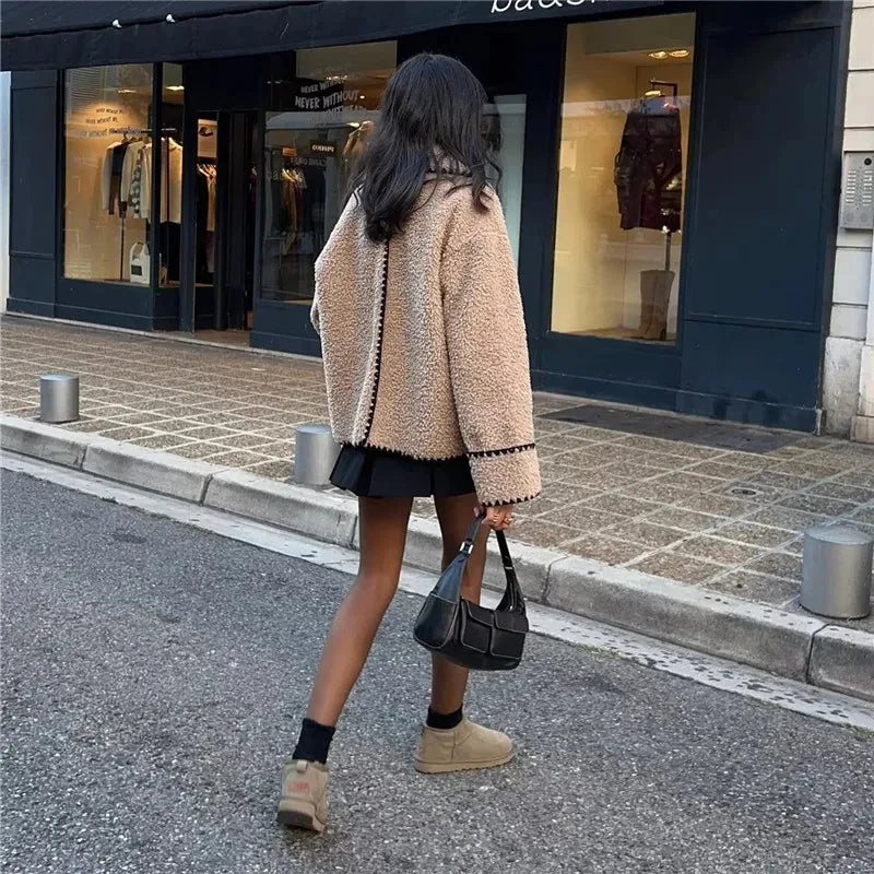 OLIVIA | Luxe Teddy Jacket