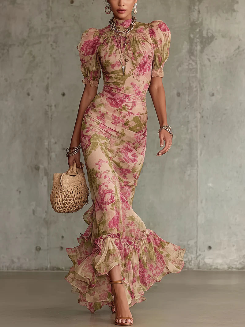 Rose | Vintage Maxi Dress