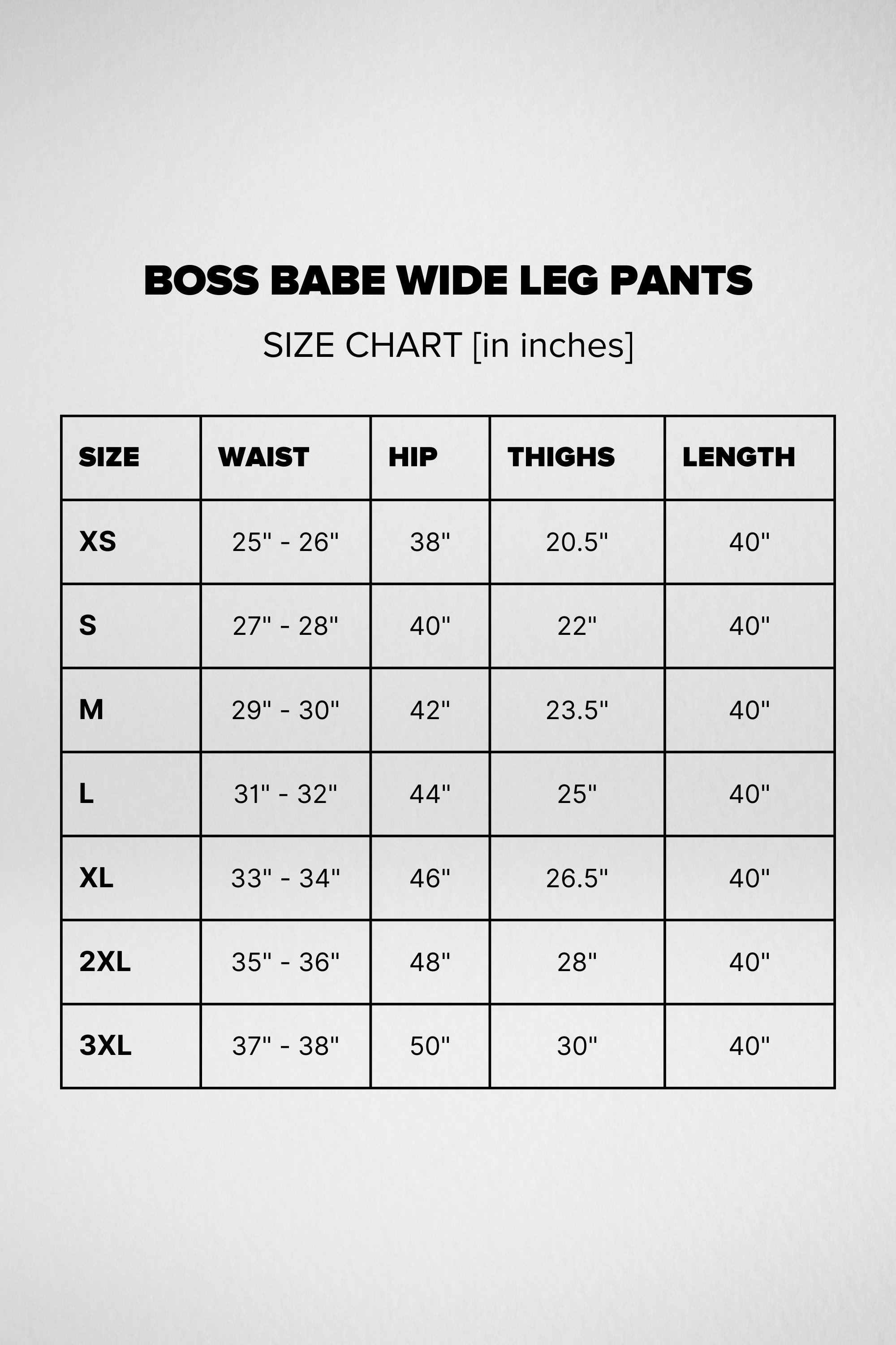 Boss Babe High Waist Wide Leg Pants - Grey