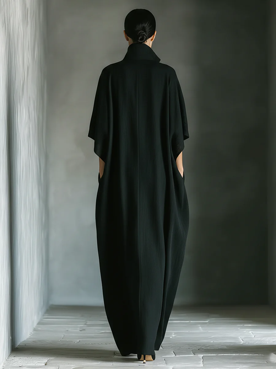 Evie | Kimono-sleeved Maxi Dress