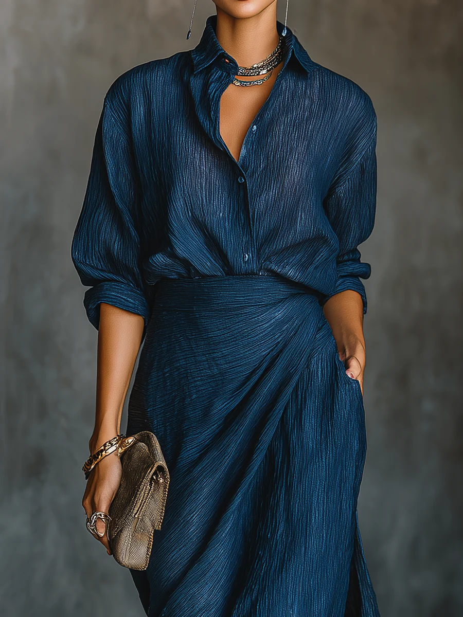 Sara | Elegant set with long skirt