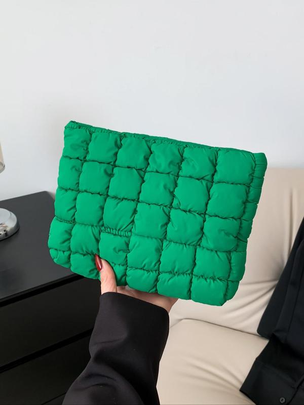 EMILY | Large Capacity Quilted Pouch
