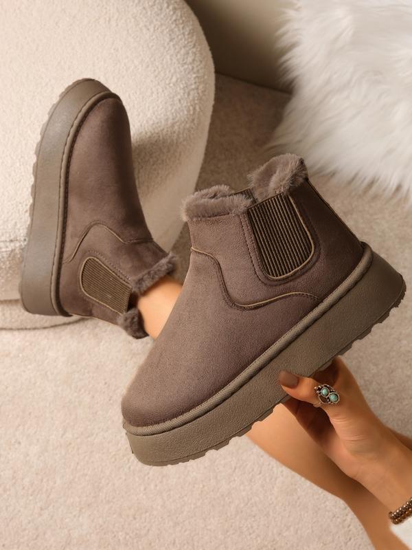LUCY | Thick Sole Snow Boots