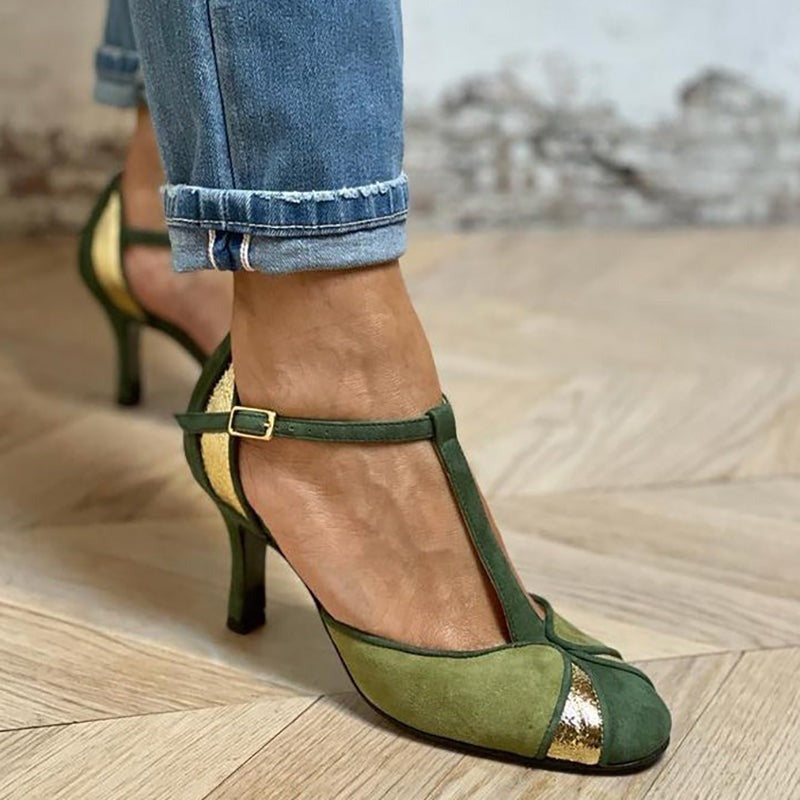 Coralise | Strap Block Heels