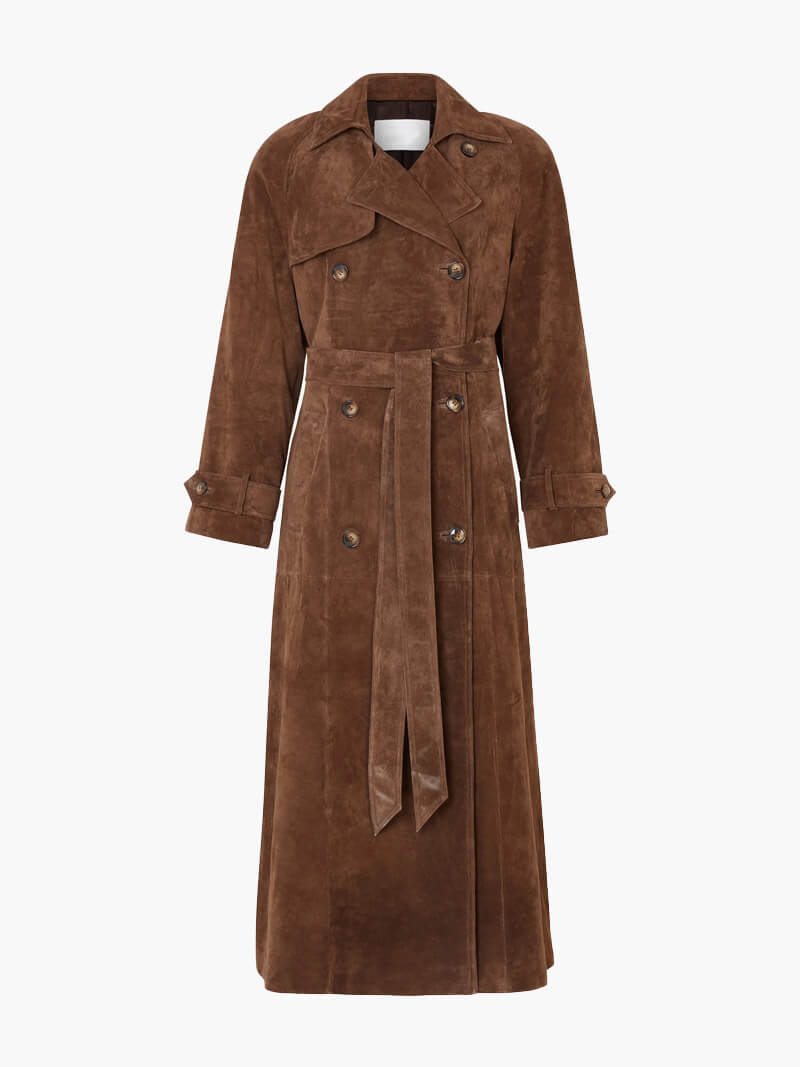 CHANTAL | Classic Belted Trench Coat