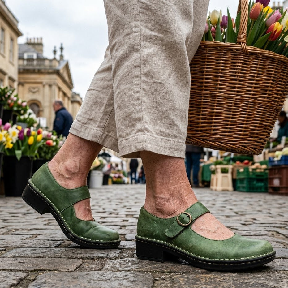 Lisa™ | Cushioned Comfort Mary Jane Shoe