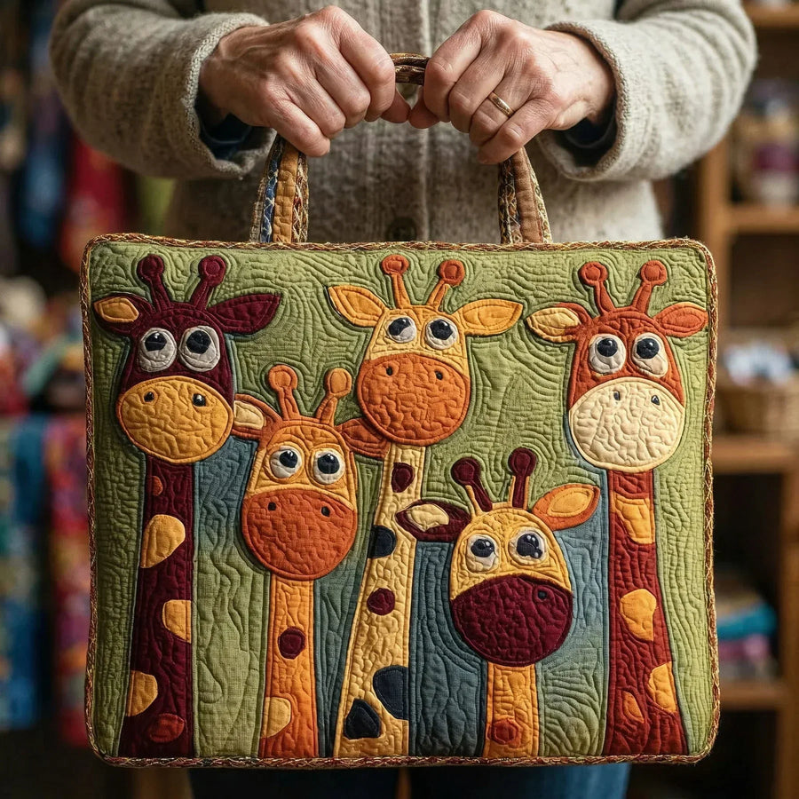 Quilted Giraffe Bag