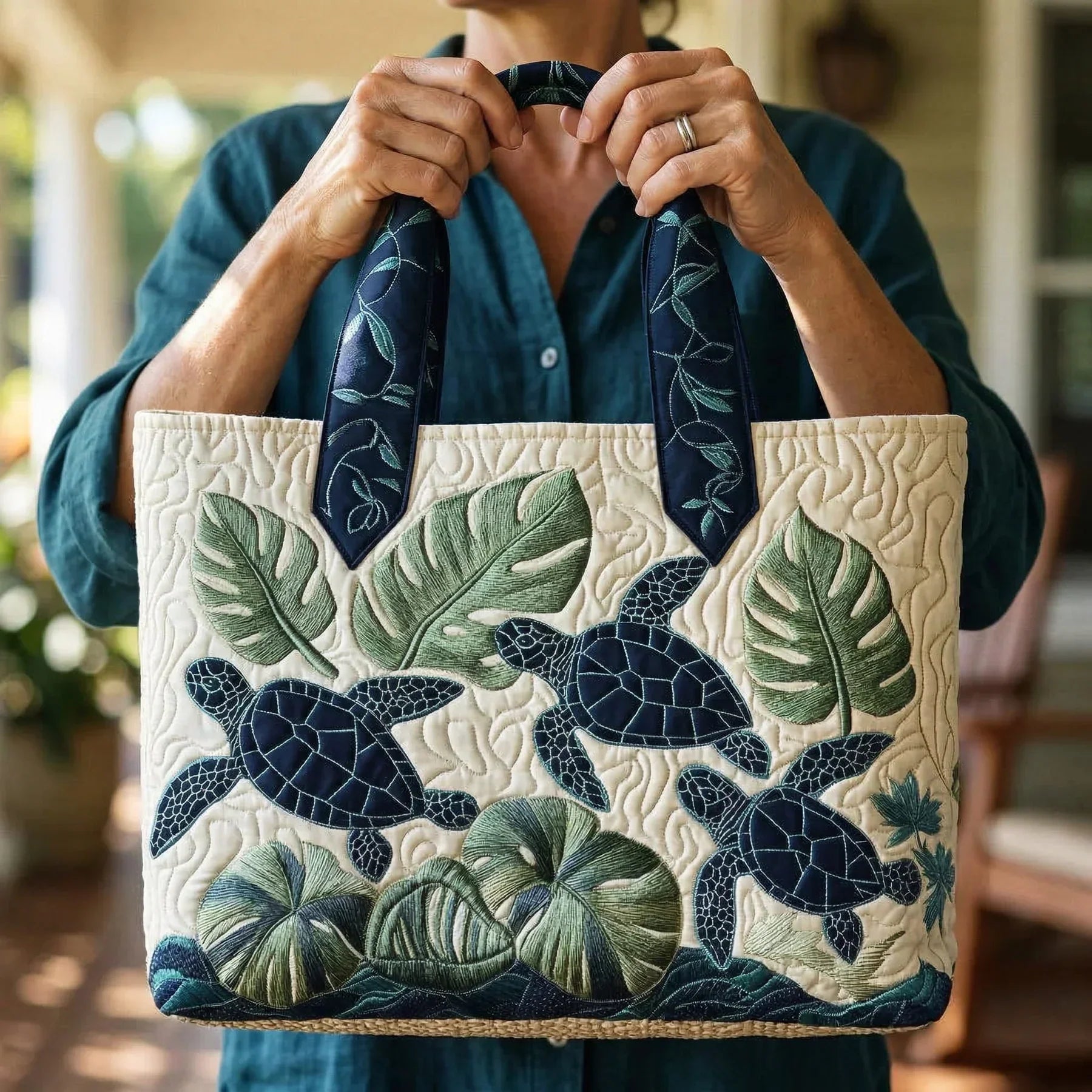 Artisanal Bag – Grace of the Sea Turtle