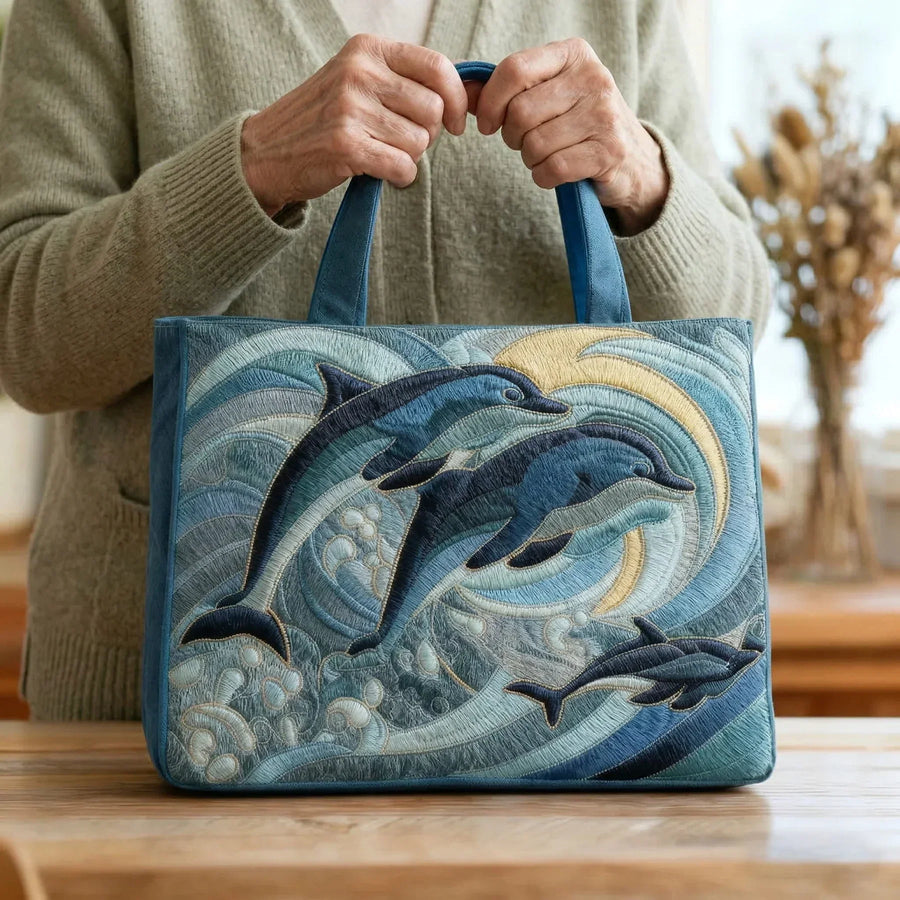 Artisan Dolphin Ocean Bag