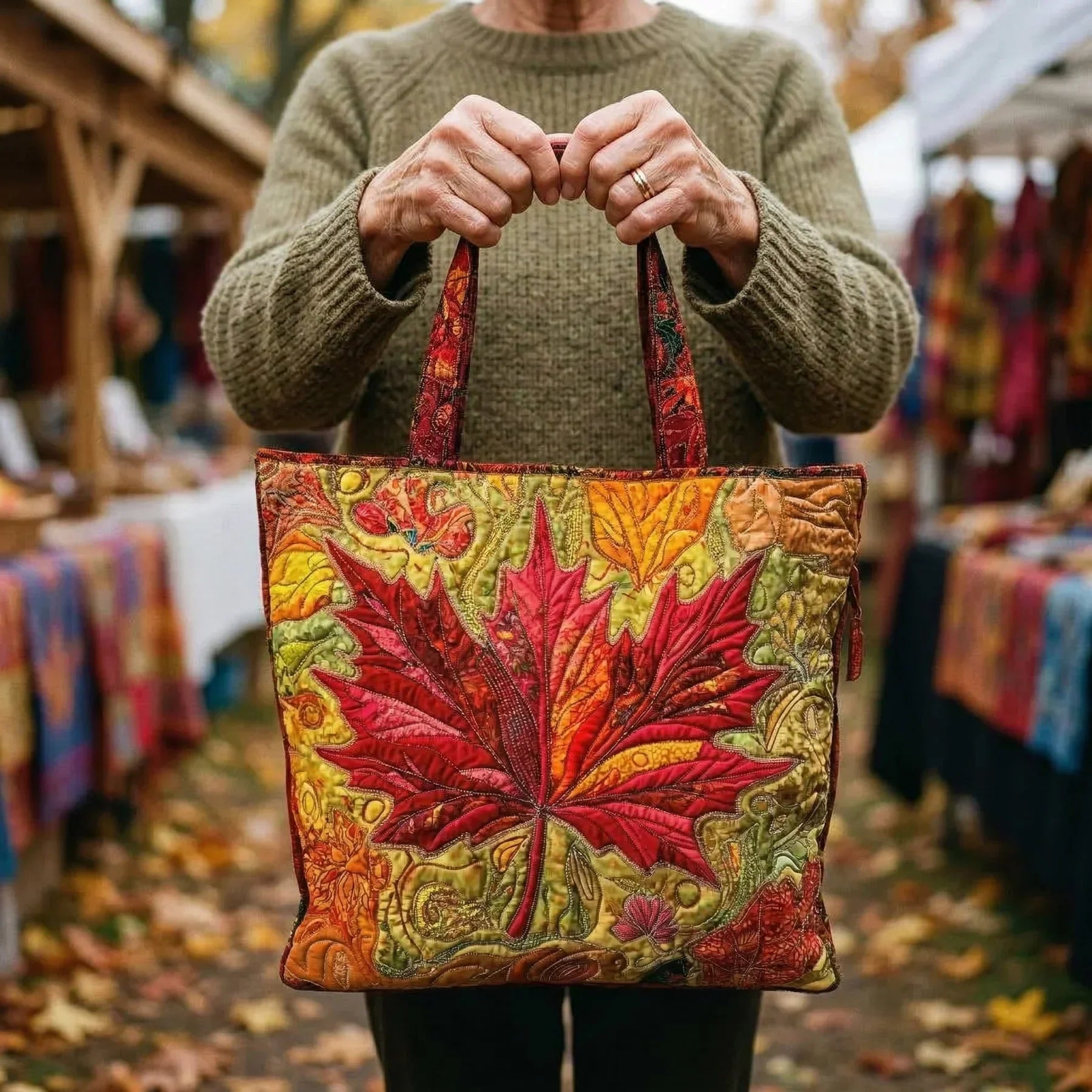 Artisanal Maple Sunset Bag