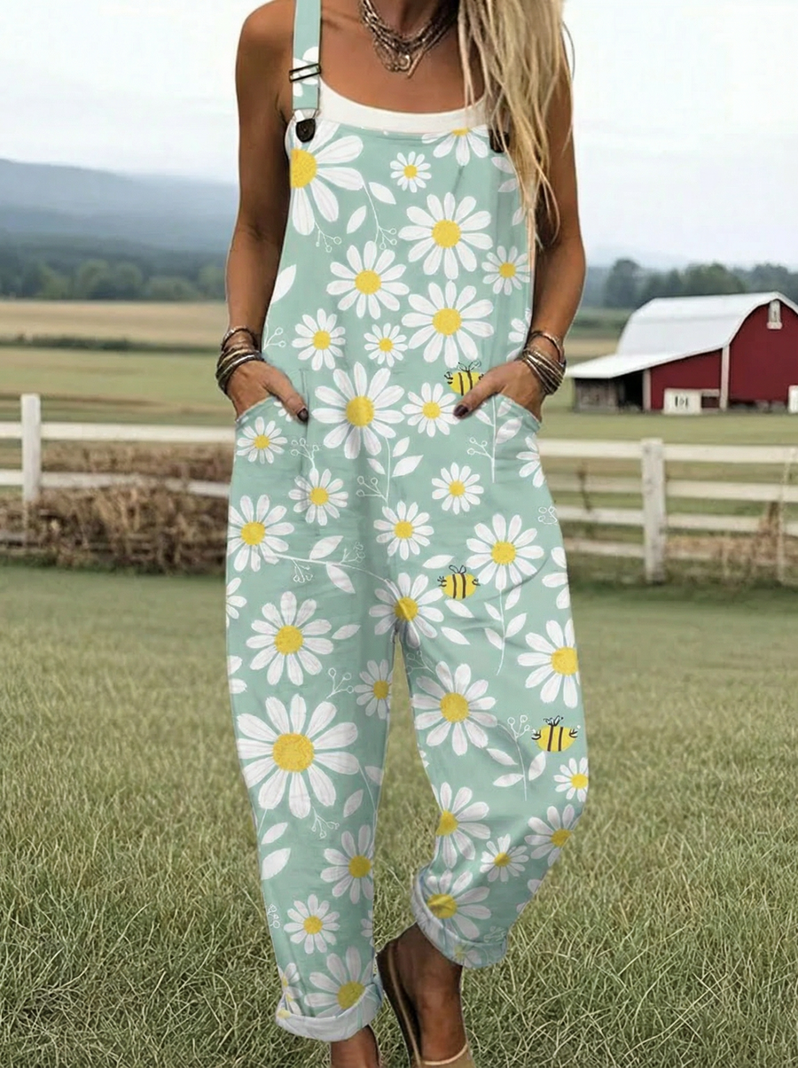 Blossom | Printed Wide-Leg Jumpsuit