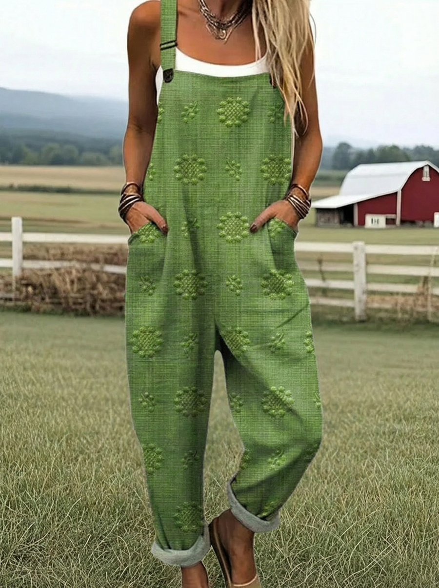Joan | Printed Wide-Leg Jumpsuit