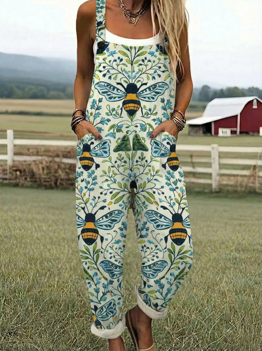 Alice | Printed Wide-Leg Jumpsuit