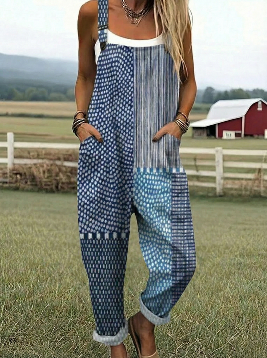 Fay | Printed Wide-Leg Jumpsuit