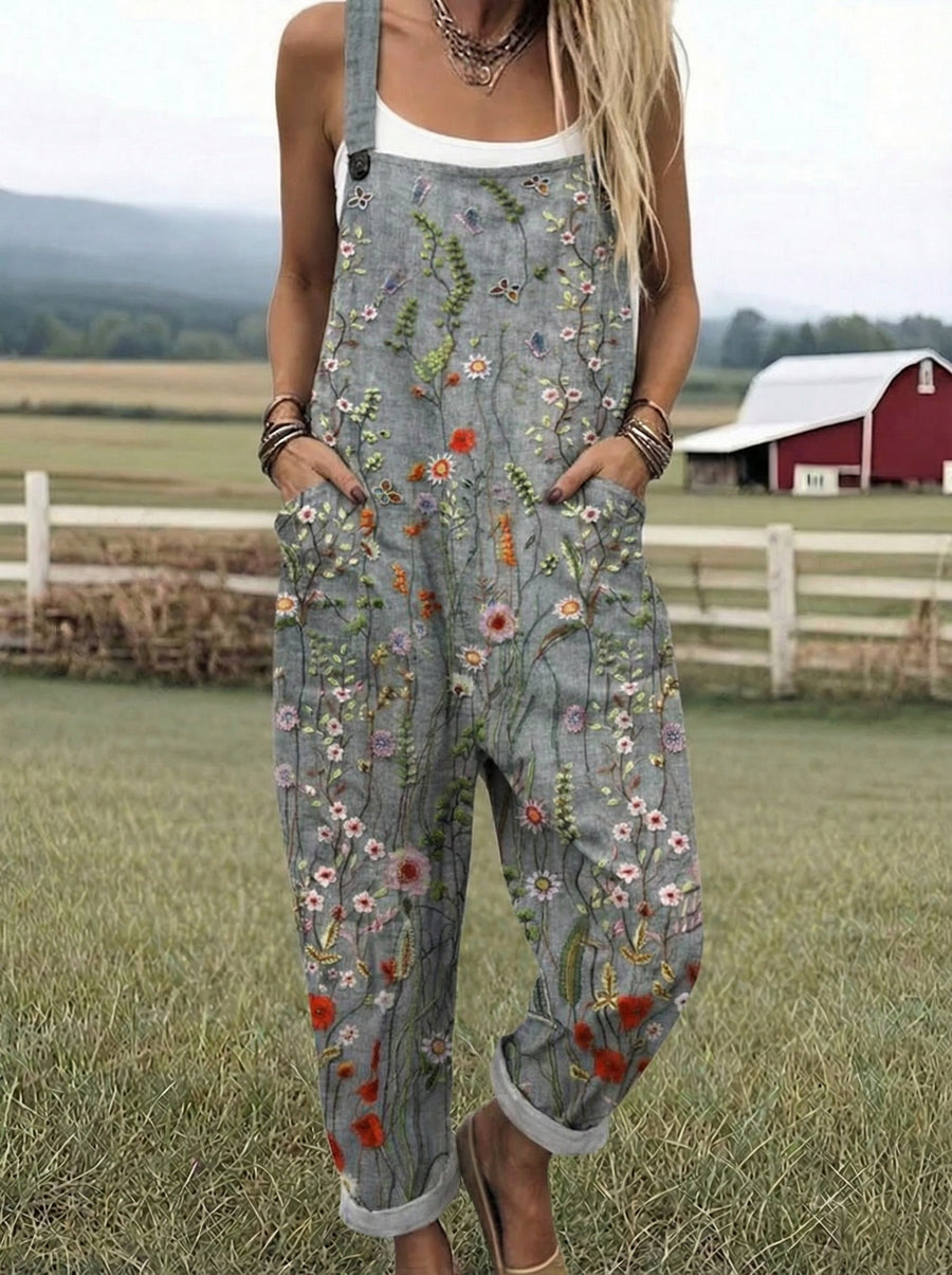 Dawn | Printed Wide-Leg Jumpsuit