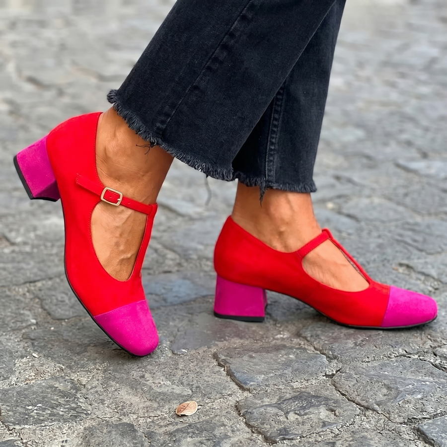CORVELLE CLASSIC HEEL LOAFERS