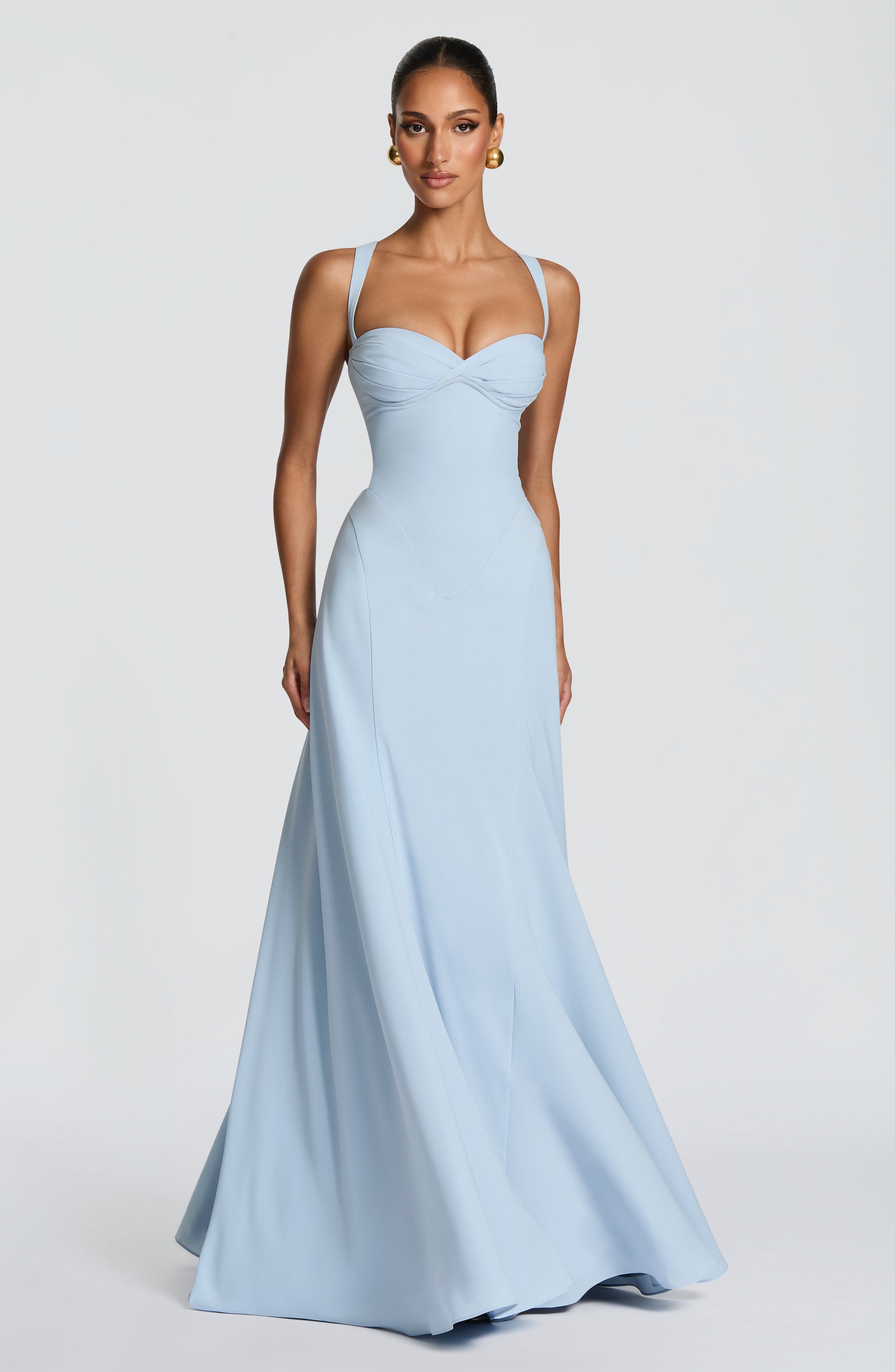 Amara | Elegance Maxi Dress with Sweetheart Neckline